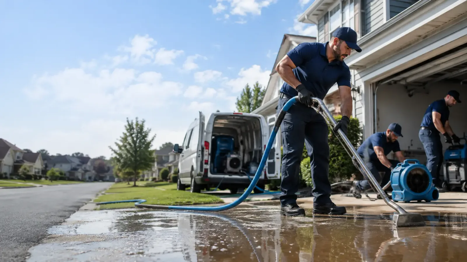 Flood Damage Restoration in De Lancey, PA